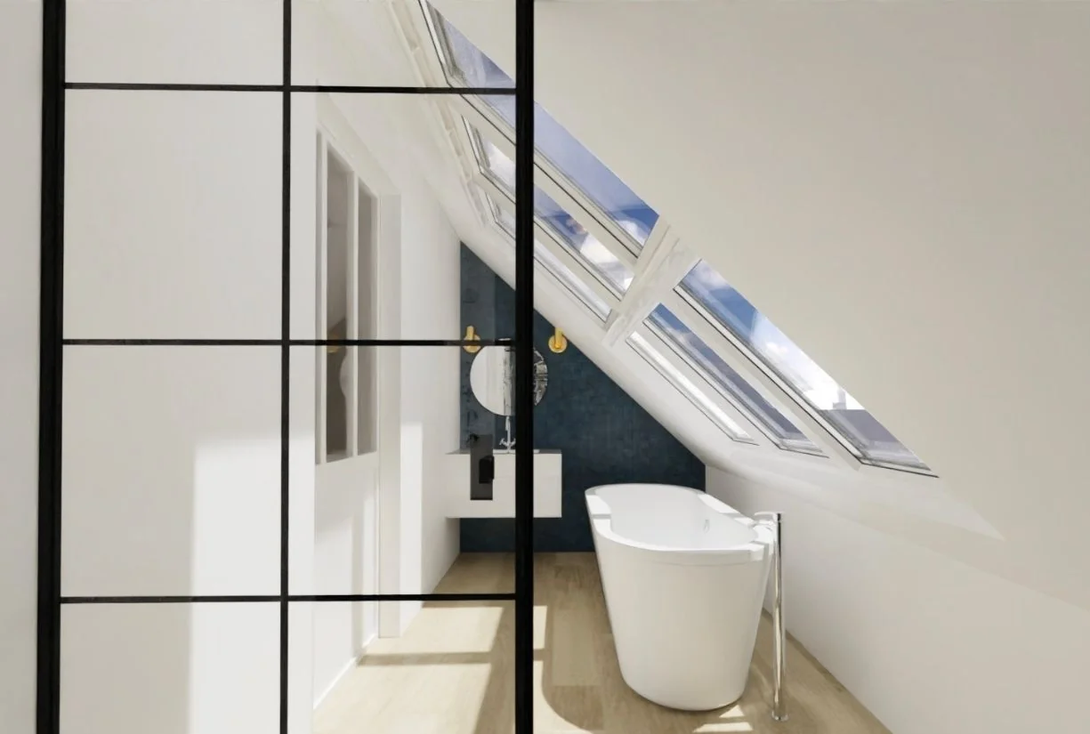 Visuels 3D d'une salle de bain